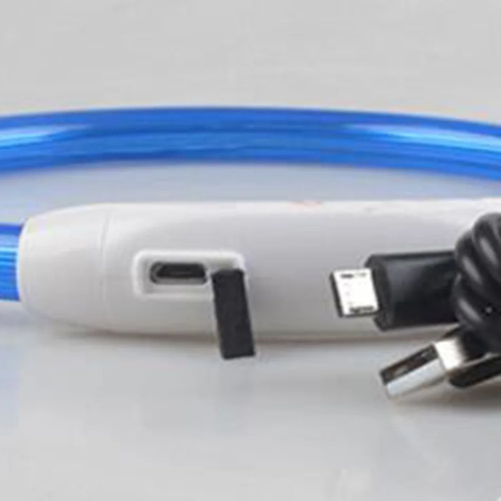 Регулируемый ошейник для питомцев светодиодный свет на открытом воздухе USB Перезаряжаемый плюшевый ночной мигающий свет поставки светящийся яркий безопасность
