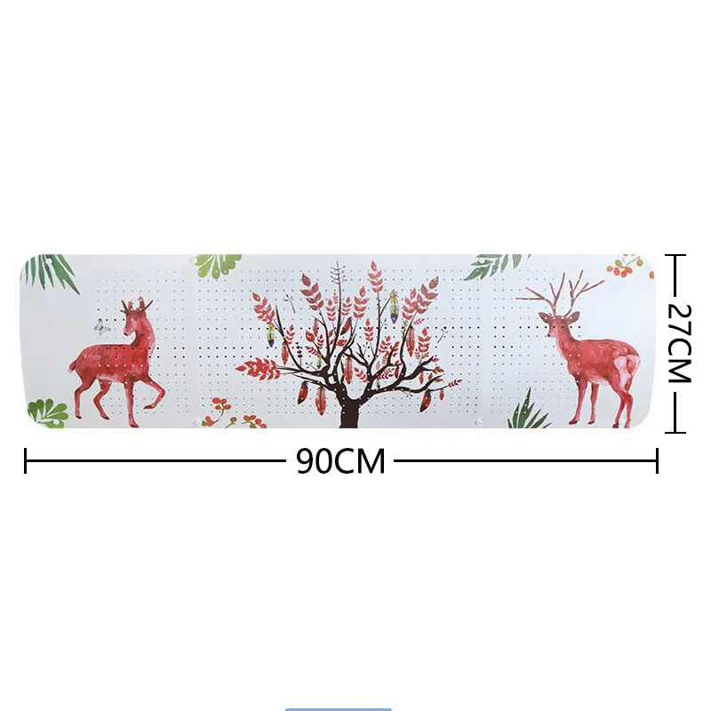 

27*90cm Air Conditioner Wind Shield Anti Direct Blow Air Guide Hood Air Outlet Baffle Air Conditioner Baffle