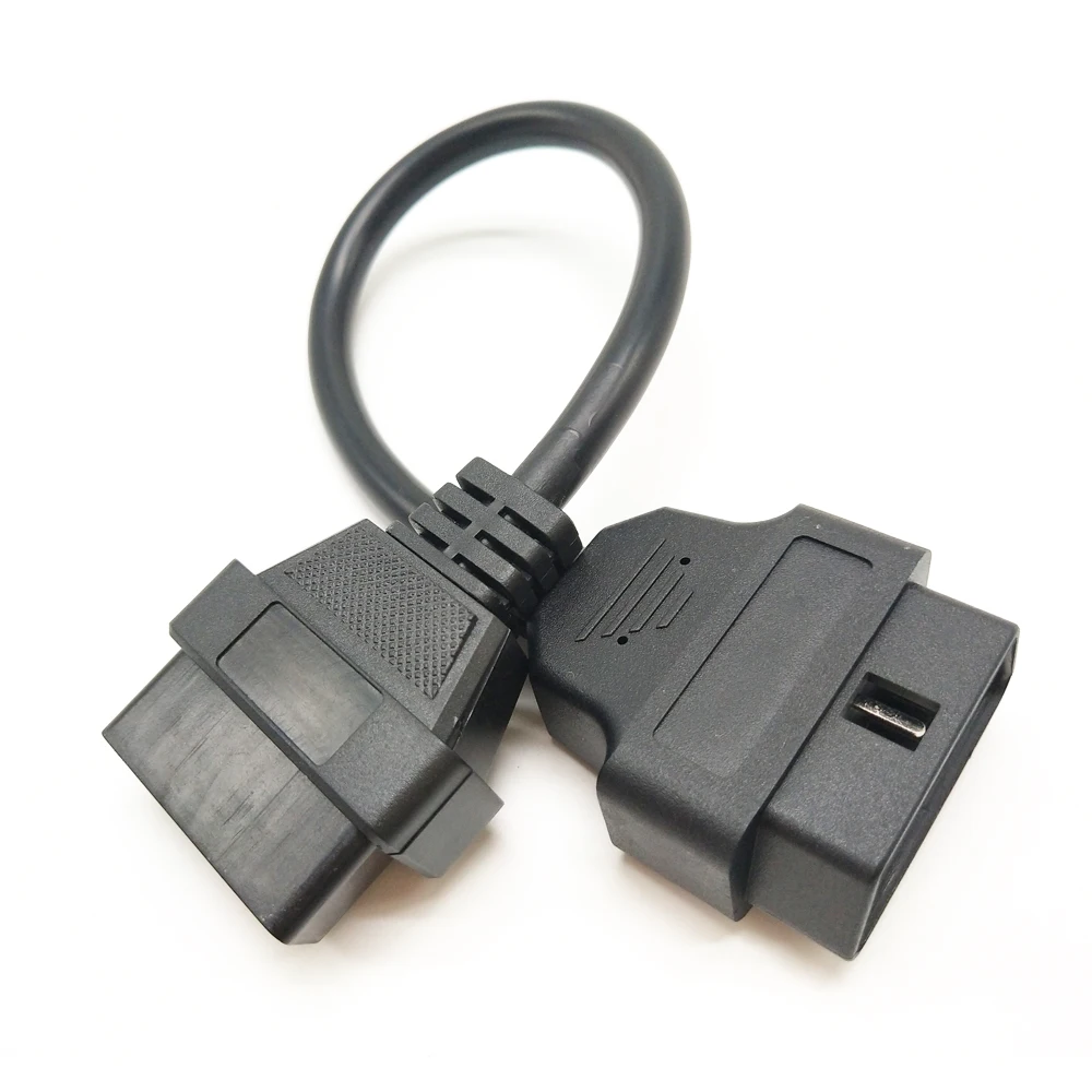 Автомобильный Удлинительный кабель OBD2 30/100/150/300 см 16 контактов OBDII OBD 2 EOBD