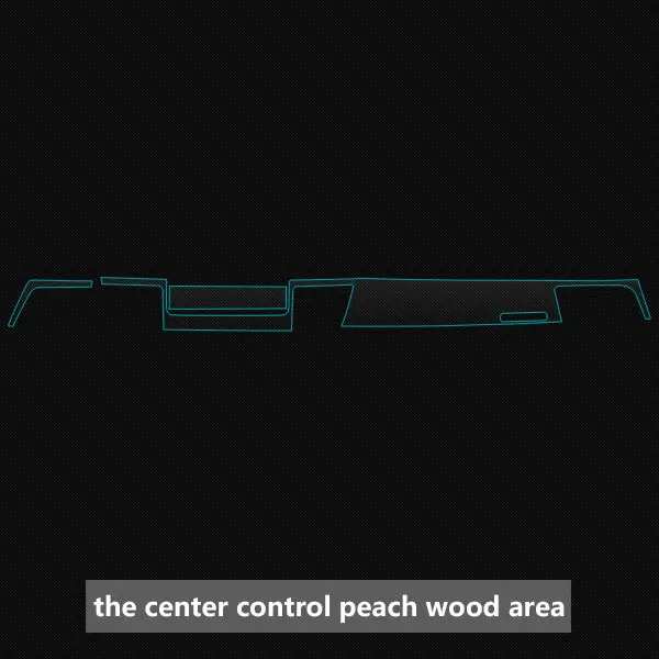 Dashboard Для Audi A8 центральная консоль управления Панель переключения передач внутренняя отделка защитная пленка аксессуары протектор наклейки - Название цвета: Dashboard