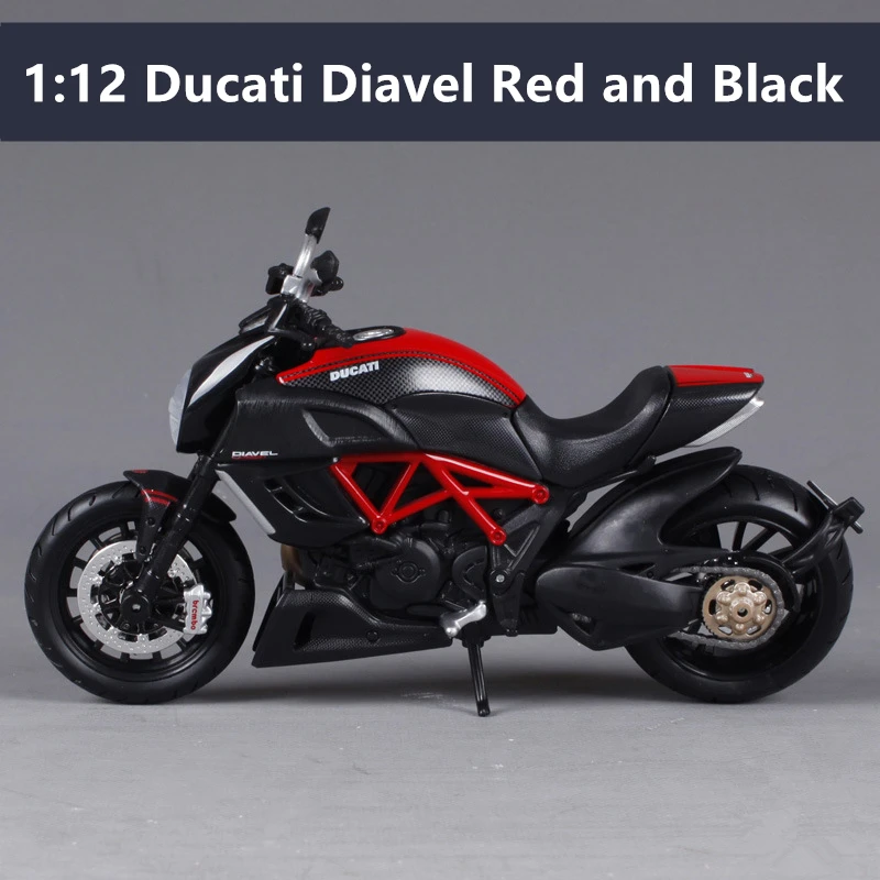 Ducati Diavel Maisto 1:12 Yamaha 450F моделирование сплав Мотокросс серии авторизованный модель мотоцикла игрушечный автомобиль - Цвет: Ducati Diavel