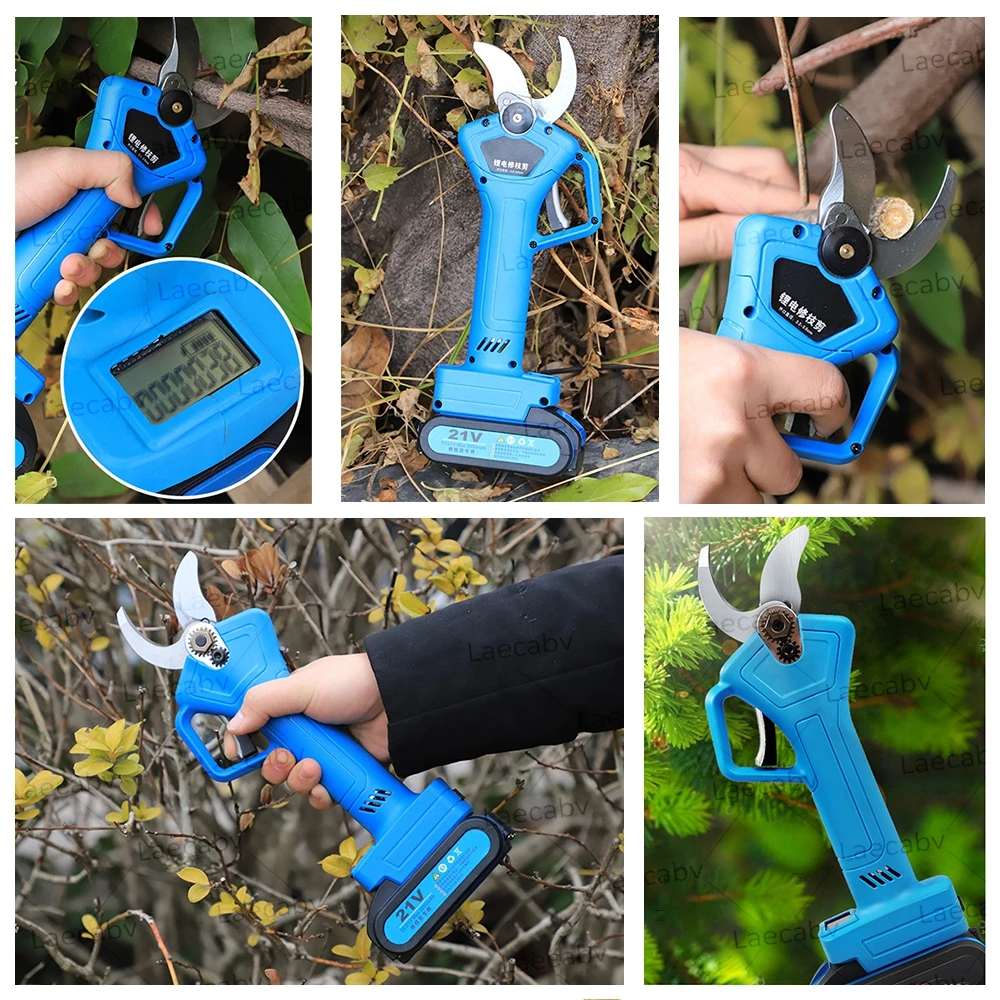 Электрический Резак для фруктовых деревьев 21 в с дисплеем мощности 2