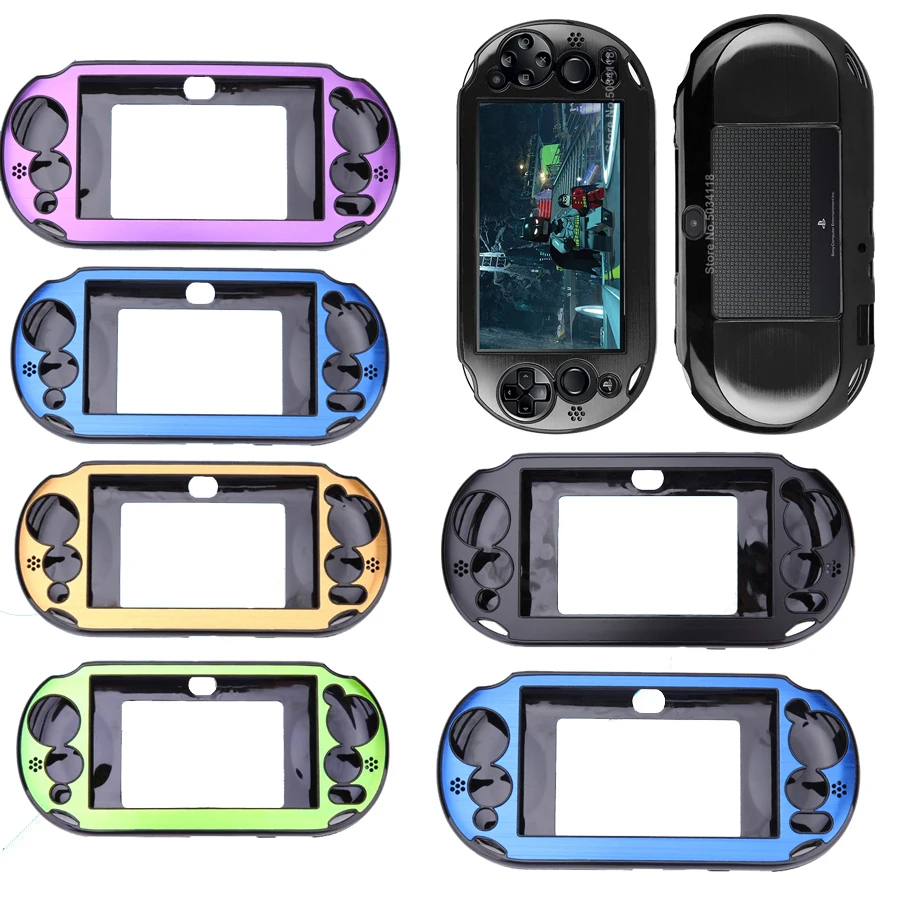 Алюминиевый металлический чехол для Sony Playstation PS Vita PSV 1000 PCH 20 аксессуары игр|Чехлы|