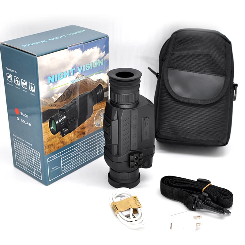 Монокуляр ночного видения NIUDADA заряжаемый охотничий видеоприцел телескоп 1280X1042