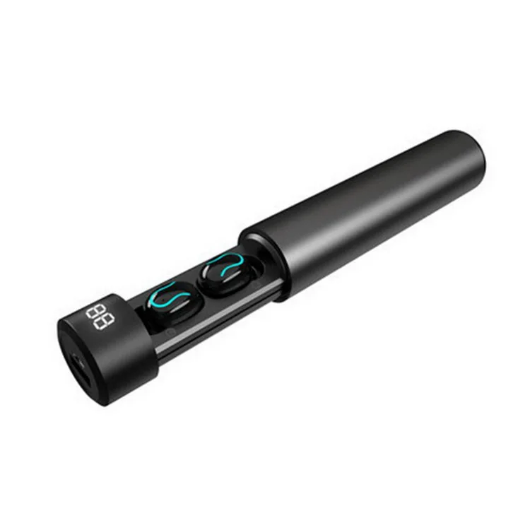 Мини TWS bluetooth 5,0 беспроводные наушники-вкладыши бинауральные звонки цифровая гарнитура питания дисплей Hi-Fi стерео