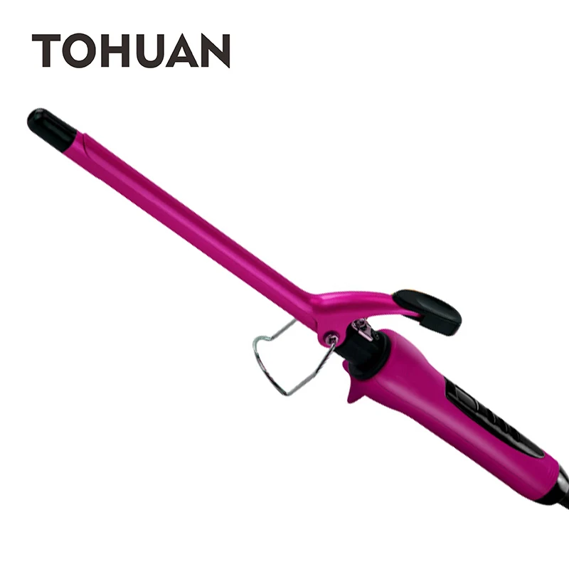 Щипцы для завивки волос 9 мм со светодиодный ным дисплеем|Щипцы завивки| |