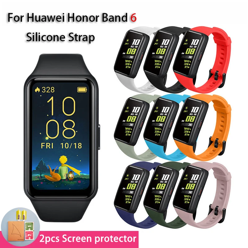 

Силиконовый ремешок для смарт-браслета huawei honor band 6