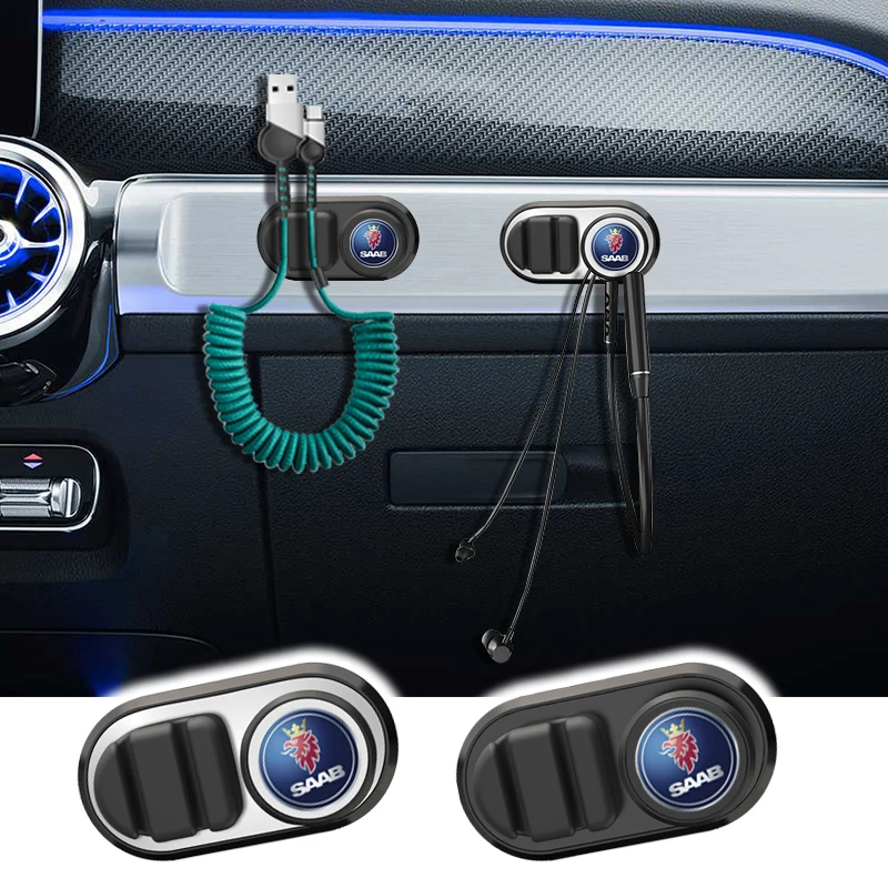 Car Data Cord Cable Wires Clips USB Wire do not occupy space Hook for SAAB SCANIA 9-3 93 9-5 9 3 9000 5 |