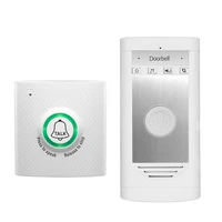 200m long distance free intercom for indoor doorbell 2 4ghz wireless two way talk door phone door ring system