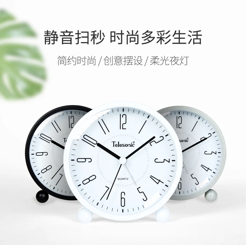 Маленький светящийся Громкий будильник простые светящиеся Смарт-часы