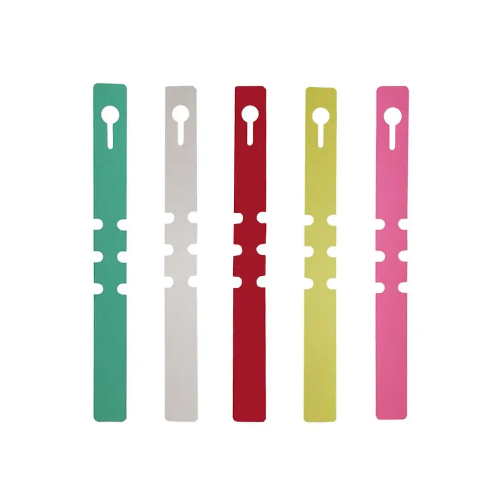 ПВХ Пластик маркер для растений завод этикетка s сада кольцо Tag 21*2 см