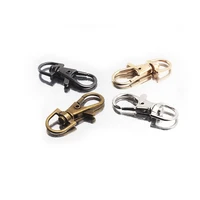 2pcs swivel lobster clasp keychain alloy metal trigger clips snap hook bag handbag straps part diy jewelry making 14x37mm