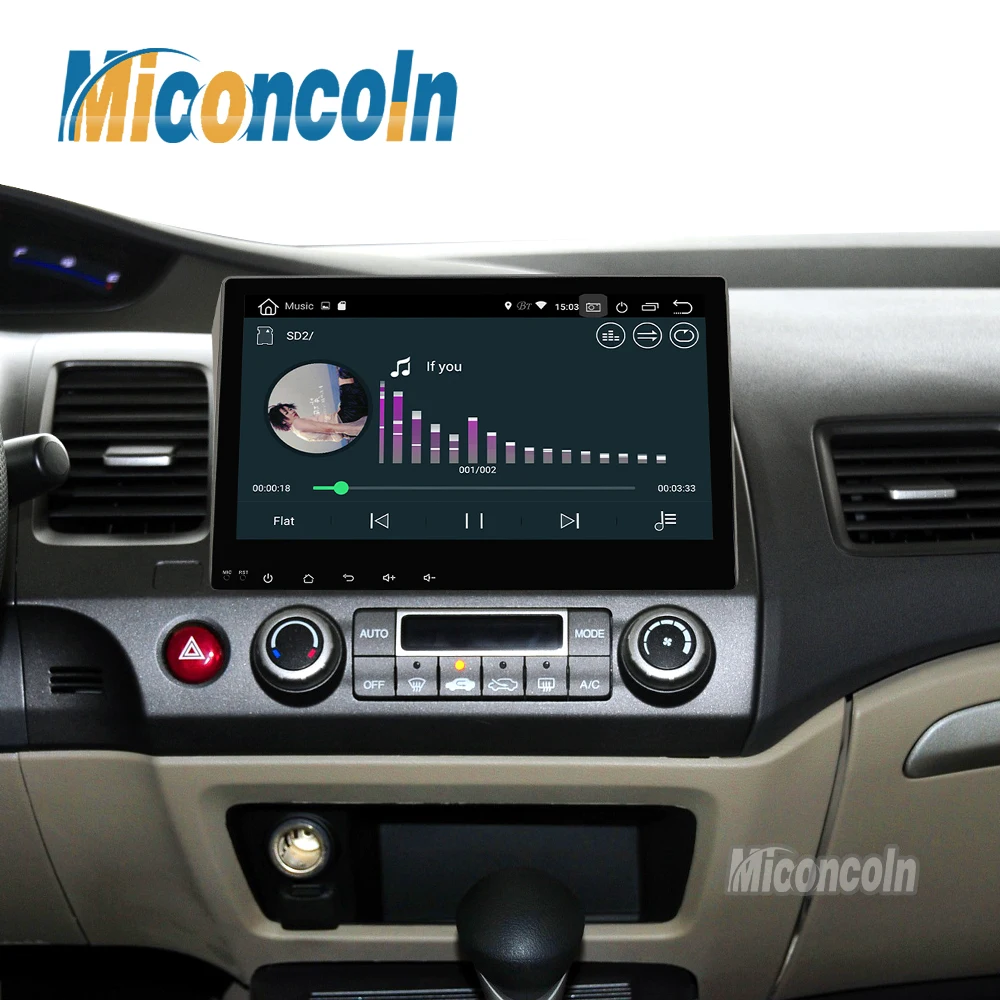 PX30 32G android 9 0 автомобильный dvd gps для honda civic 2006 2011 Автомобильный Радио Видео