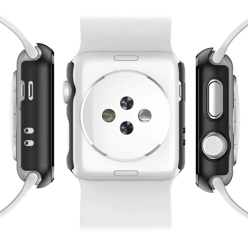 Для iWatch series 5 4 3 2 360 защитная рамка чехол для Apple Watch 38 40 42 44 s5 защитный Защита экрана