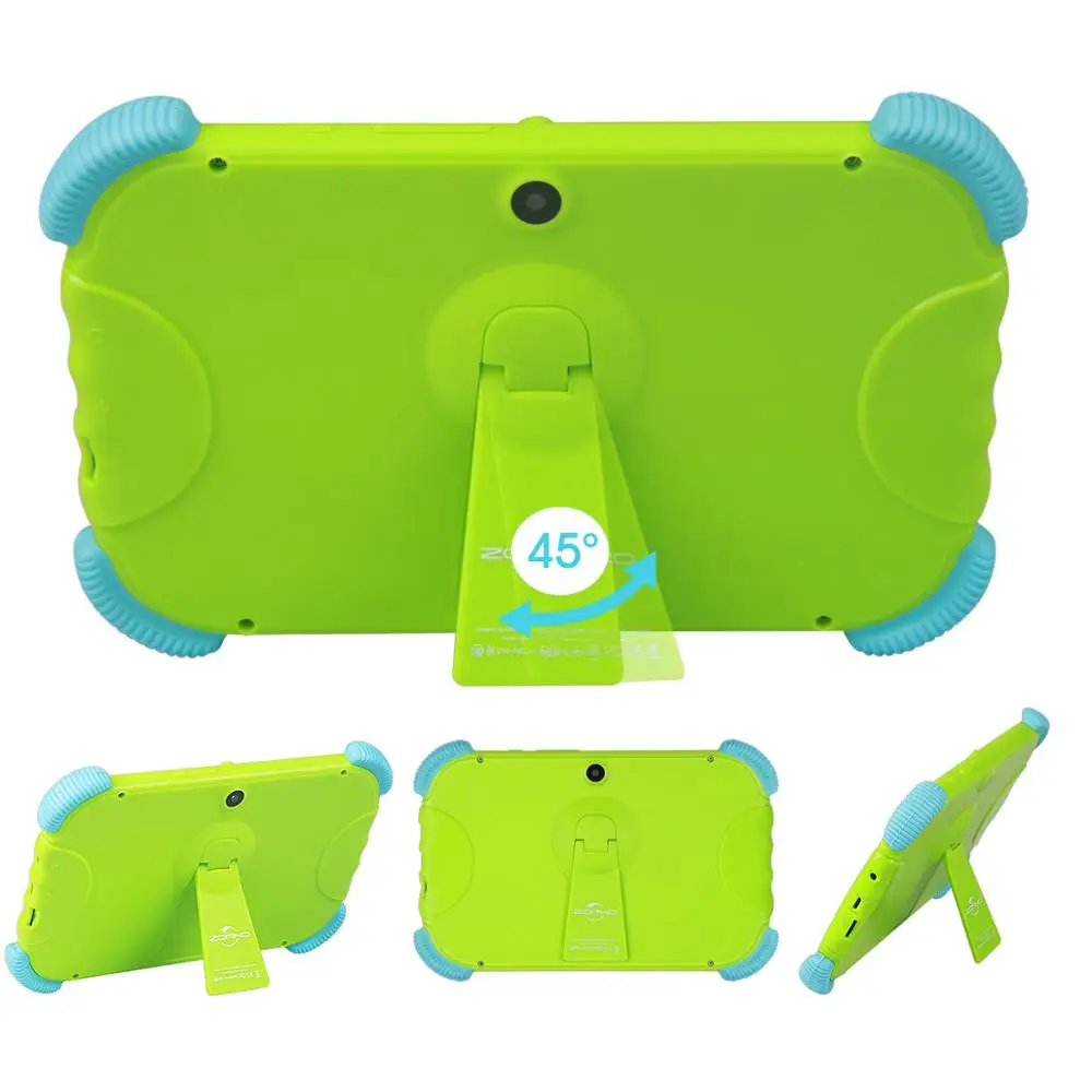 Детский планшет 7 дюймов Android 8,1 16GB Babypad Edition PC с Wifi и камерой GMS Сертифицированный поддерживаемый детский чехол-подставка