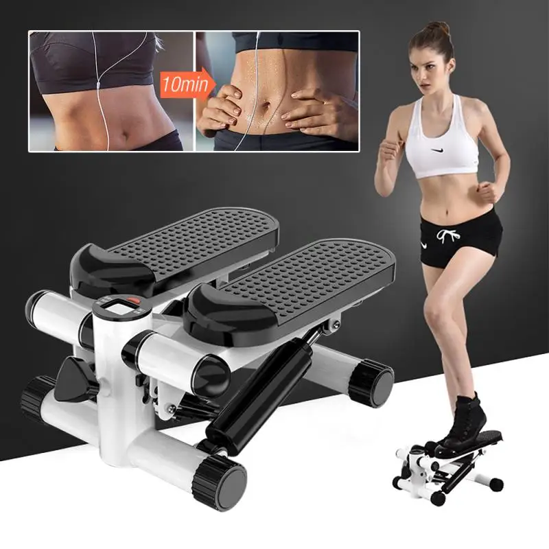 

Running Treadmill Mini Steppers With Drawstring Household Quiet Hydraulic Pedal Home Fitness Equipment For Lose Weight HWC