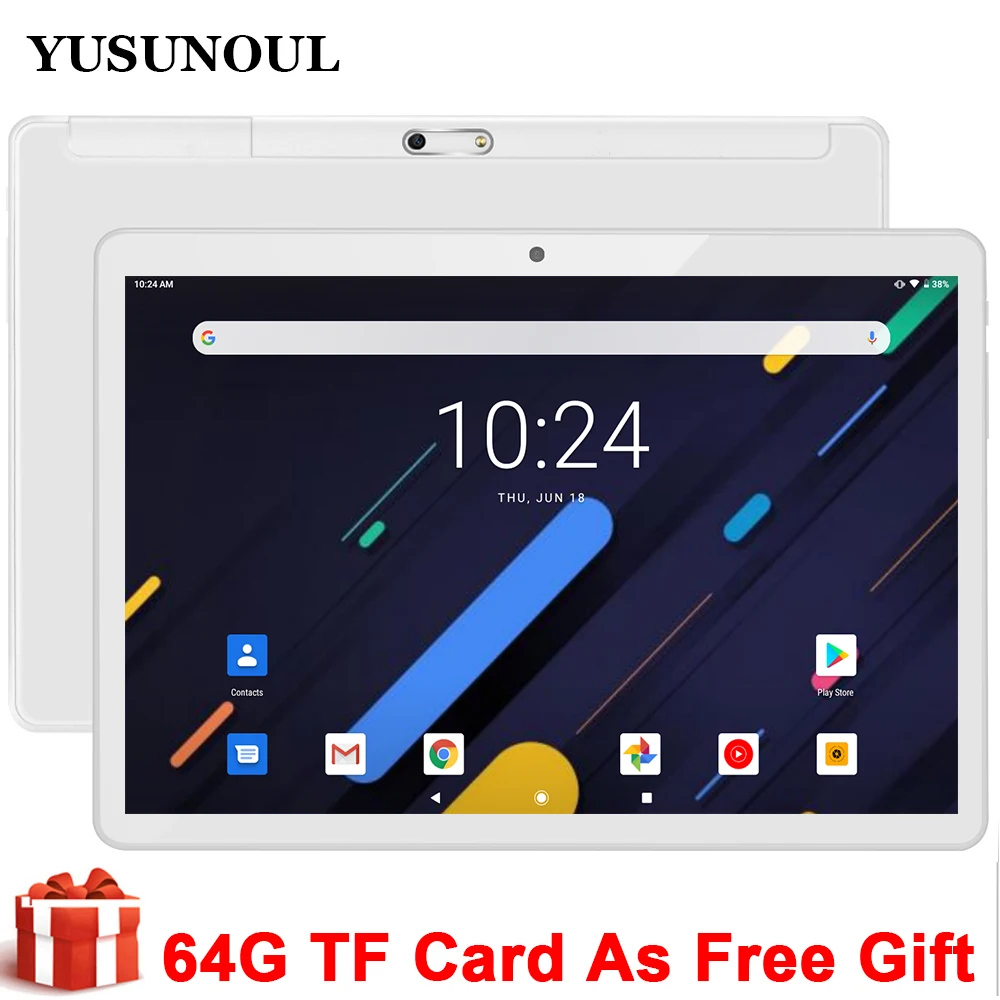 Планшет на android 9 0 10 дюймов 32 ГБ + 64 GPS Wi-Fi Bluetooth | Компьютеры и офис