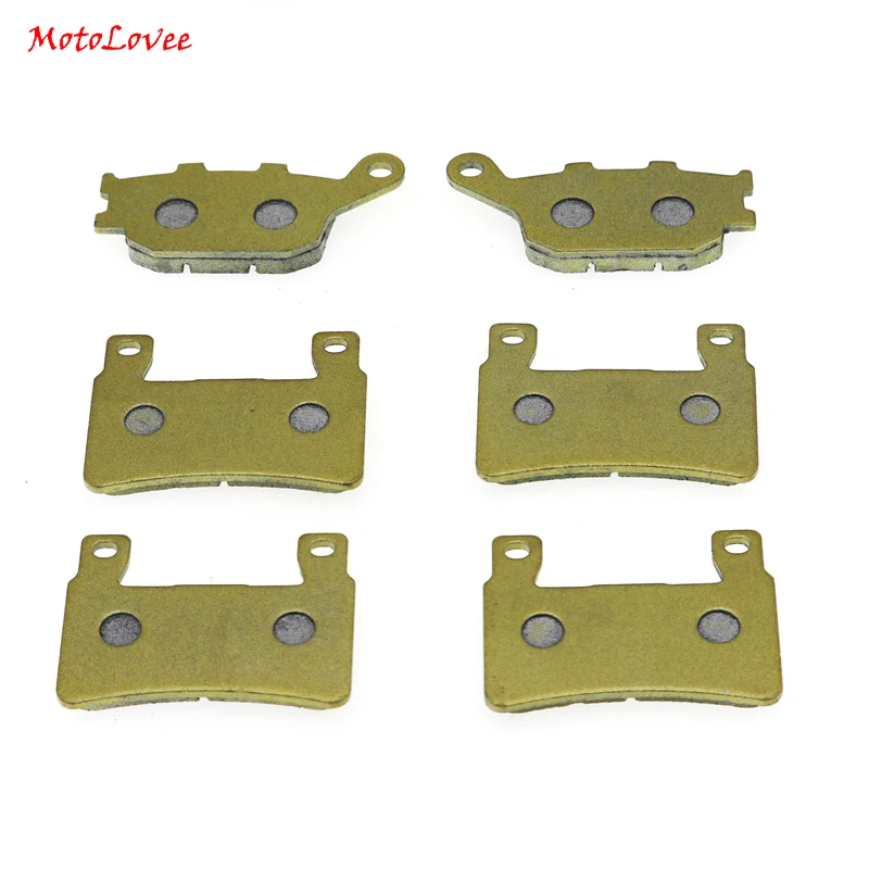 

MotoLovee Front Rear Brake Pads Brakes for CBR 929 RR-FIREBLADE 2000-2001,CBR 600 F4/F4I sport 1999-2004,CBR 900rrr 1998-2003