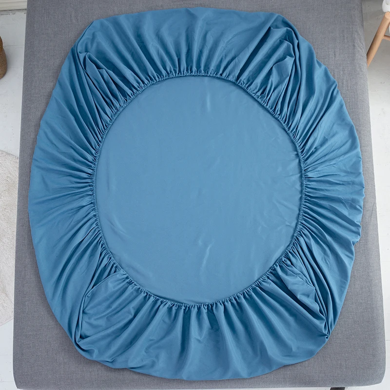 Простыня на резинке однотонная набор матрасов с четырьмя углами простыня