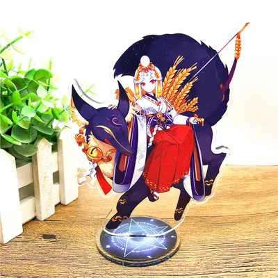 Игра Onmyoji брелок onikiri Ootengu aoandou Momo Ibaraki douji милый забавный мультфильм акриловый ключ chian модные персонализированные ювелирные изделия - Цвет: 20