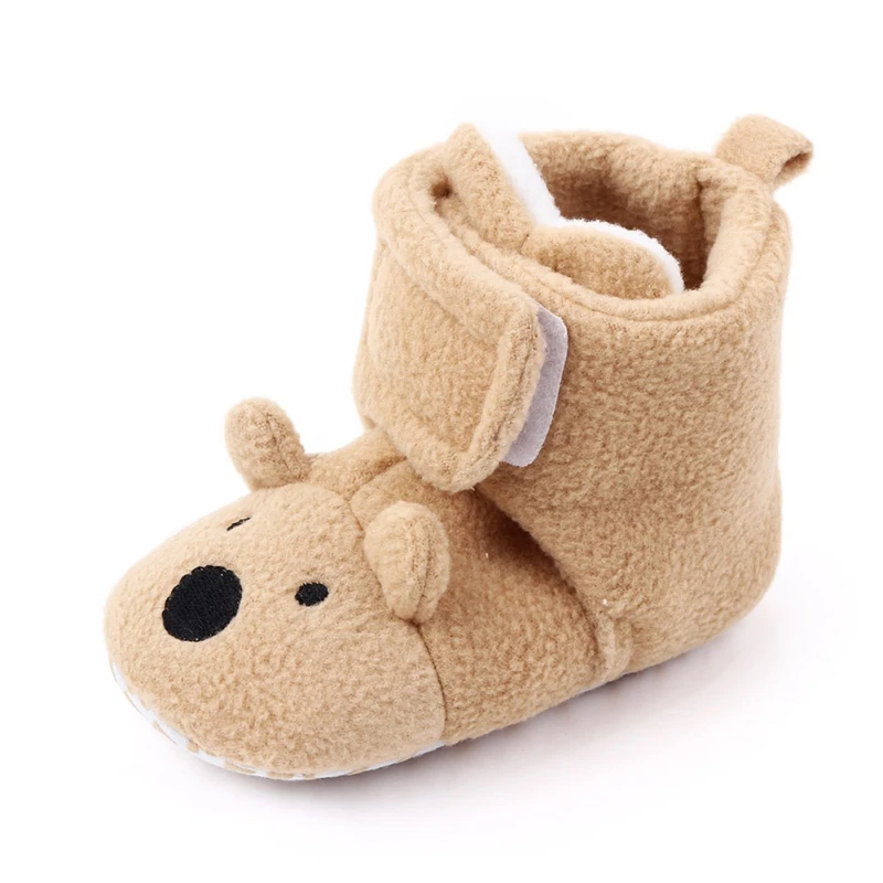 

Baby Shoe Socks Boy Girl Booties Winter Warm Animal Face Crawl Anti-slip Toddler Prewalkers Soft Infant Newborn Crib Shoes