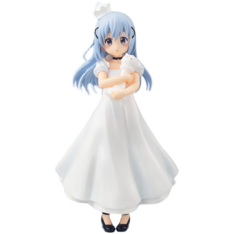100% оригинал FuRyu заказывает кролика? Фигурка Kafuu Chino фигурка девушки из аниме |