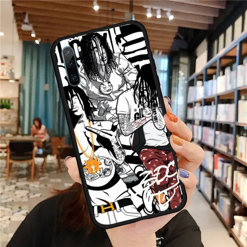 

Glo Gang Chief Keef Phone Case For Huawei P9 P10 P20 P30 Pro Lite smart Mate 10 Lite 20 Y5 Y6 Y7 2018 2019