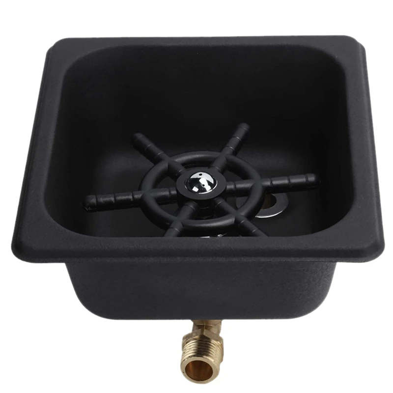 

Автоматическая Мойка стаканов из нержавеющей стали, автоматическая мойка стаканов высокого давления для бара, кафе, лаборатории, Черная