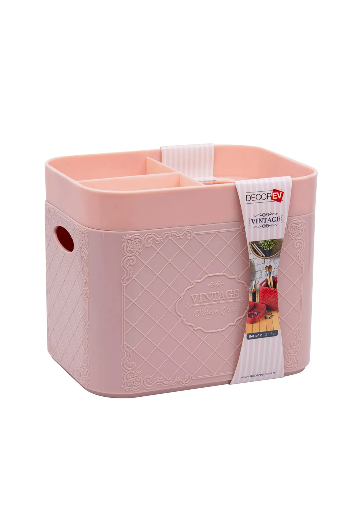 Винтажный органайзер для рабочего стола коробка хранения мелочей косметики