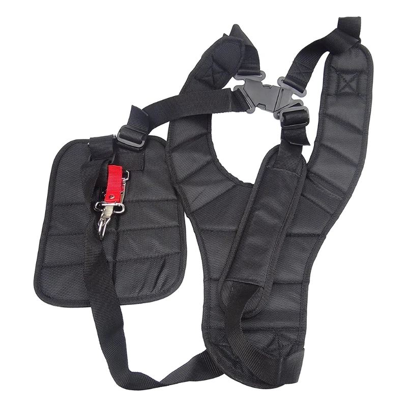

Double Comfortable Mixture Waist Belt Shoulder Strap Black Trimmer Shoulder Strap for Lawn Mower/pruner/pruner Harness