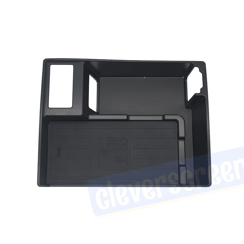 wireless charger for audi a6 2014 2018 cordless charging board armrest box phone holder for iphone charge case free global shipping