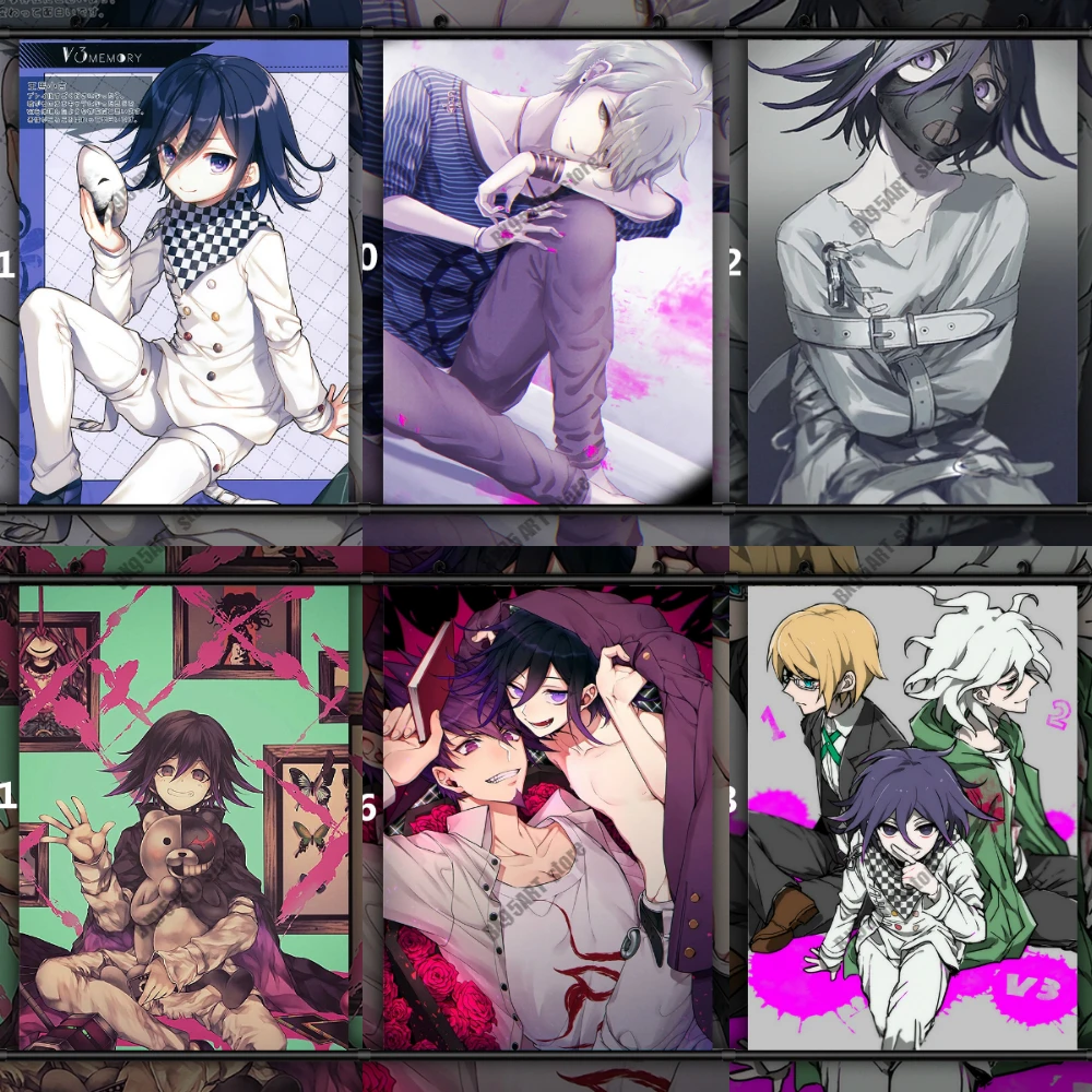 

Полностью круглая Алмазная картина Danganronpa Ouma Kokichi Koukichi аниме наборы для вышивки крестиком мозаичная вышивка украшение комнаты