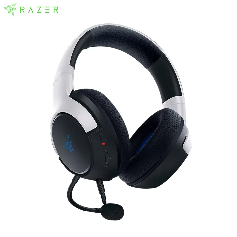 

Razer Kaira X Wired Headset for Playstation 5, PC, Mac & Mobile Devices: Triforce 50mm Drivers - HyperClear Cardioid Mic
