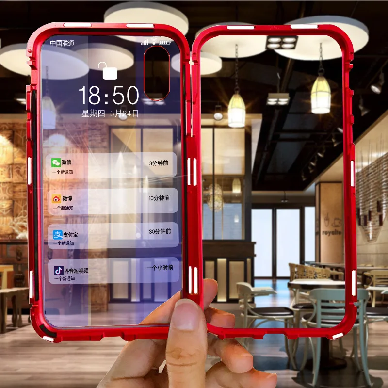Популярный 360 магнитный поглощающий чехол для Huawei Nova 3 3i 2i P30 P20 Lite Магнитный из