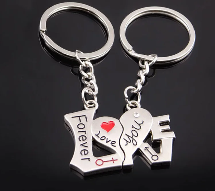 Брелок для ключей с клавиатурой и мышью 1 брелок + влюбленных на День святого