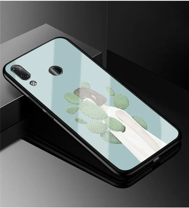 E 6,39 для lenovo Z5 Pro Чехол из закаленного стекла жесткий чехол для lenovo Z5 Pro Чехол L78031 Z5Pro крышка Z 5 Pro мягкая силиконовая рамка Para - Цвет: 25