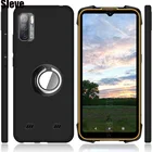 Чехол с кольцом для Cubot King Kong 5 7 Pro, черный мягкий ТПУ чехол для Cubot King Kong 5 Pro 6,09