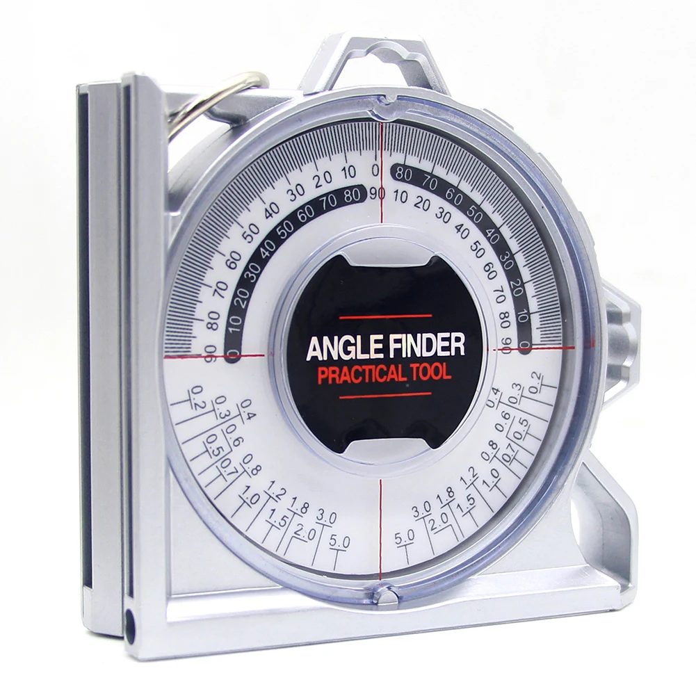 

Magnetic Angle Locator Slope Protractor Inclinometer Level Meter Clinometer Survey Portable Measuring Gauge Tool Slope Locator