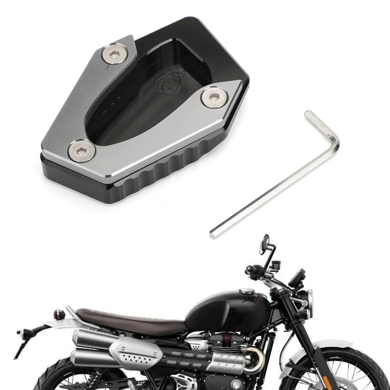 Artudatech подставка увеличитель пластина для TRIUMPH STREET TWIN 2016 2017 2018 2019