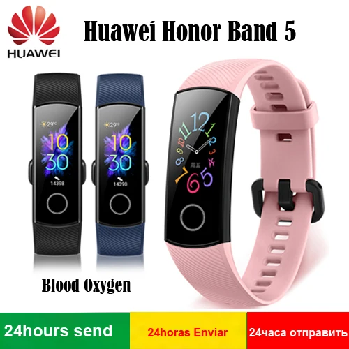 2019 Оригинал Huawei Honor Band 5 уровень кислорода в крови активно матричные осид