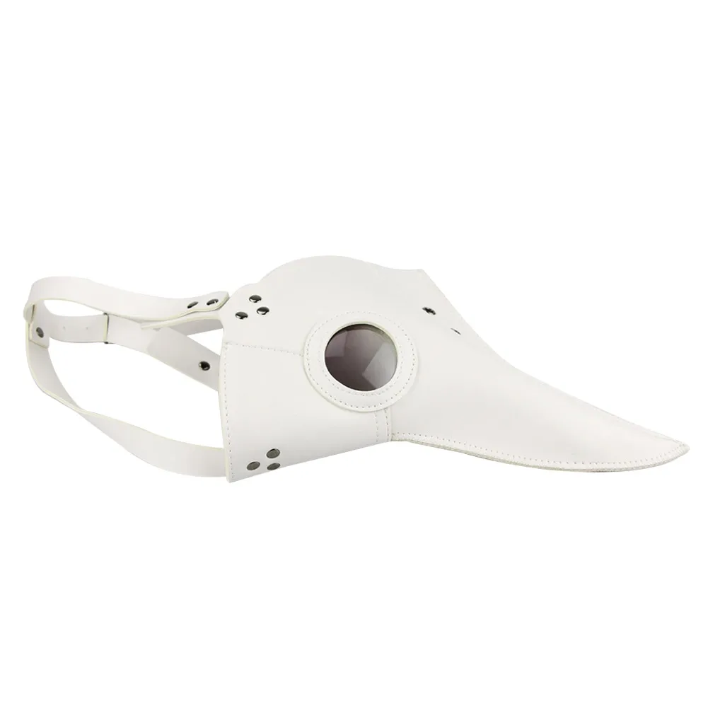 

Plague Doctor Cosplay Mask Halloween Punks Scary Horror Bird Doctor Beak Maske Masque Carnival Props Party PU Mask