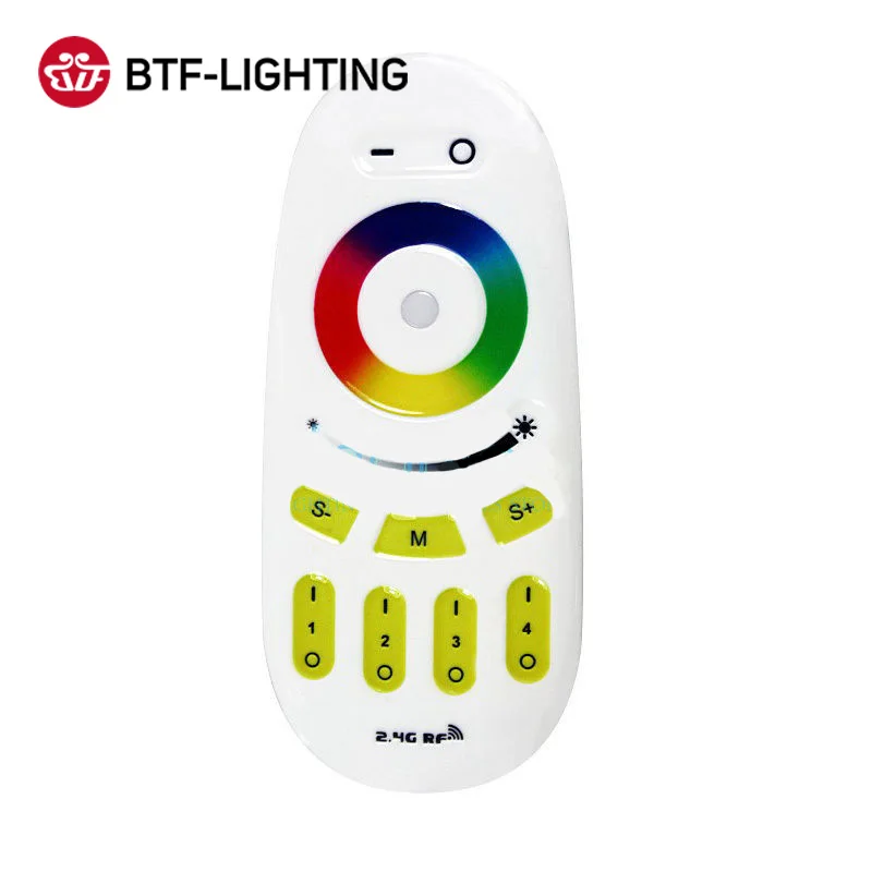 Беспроводной сенсорный пульт дистанционного управления 2 4G 4 zone group RGBW RGB RF ГГц для