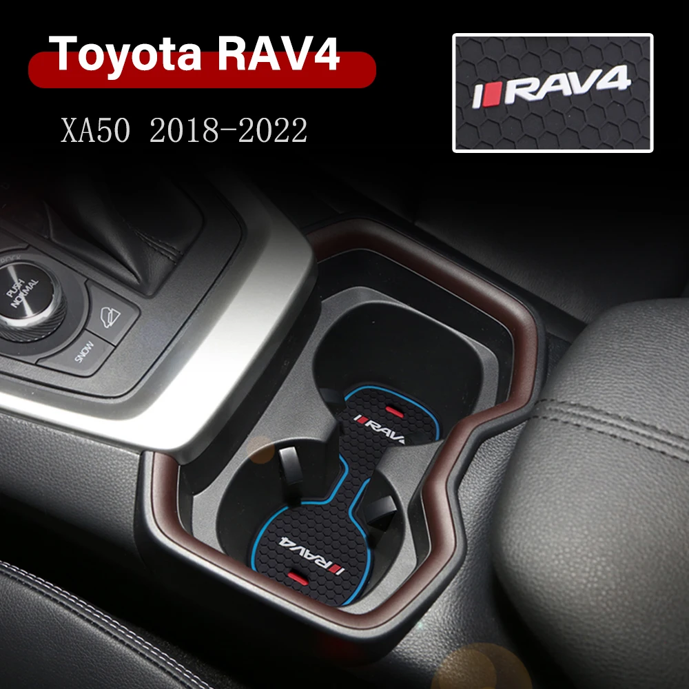 Новинка противоскользящая Подставка под стаканы для Toyota Rav4 XA50 2018 2019 2020 2021 RAV 4 XA 50