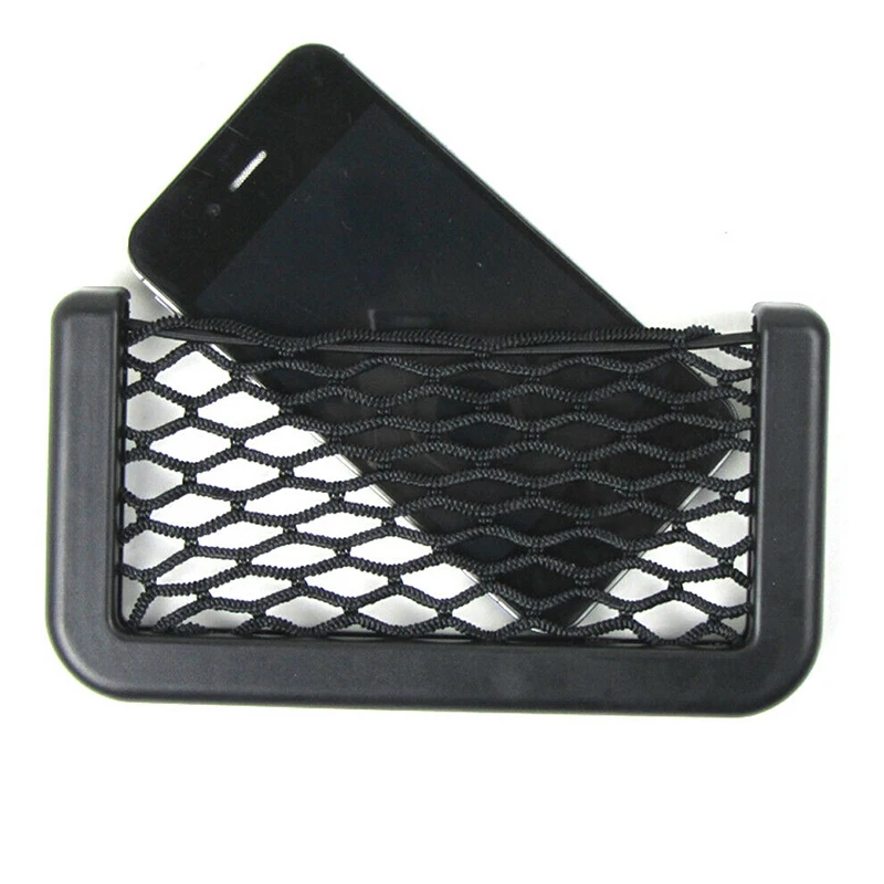 

15*8 cm Car Net Bag 1pc Side Door Storage Accessory Decoration Elastic