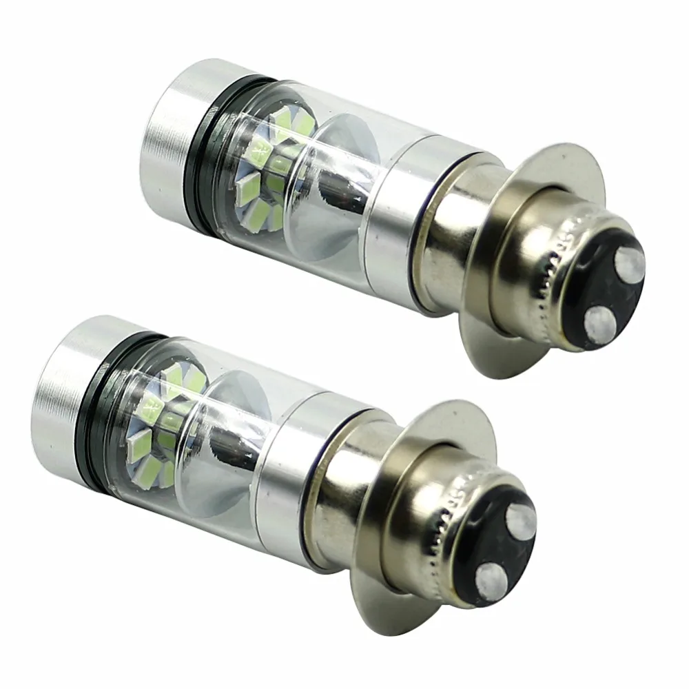 Супер белые светодиодные фары лампы ближнего и дальнего света для Yamaha RAPTOR 100 350 RHINO