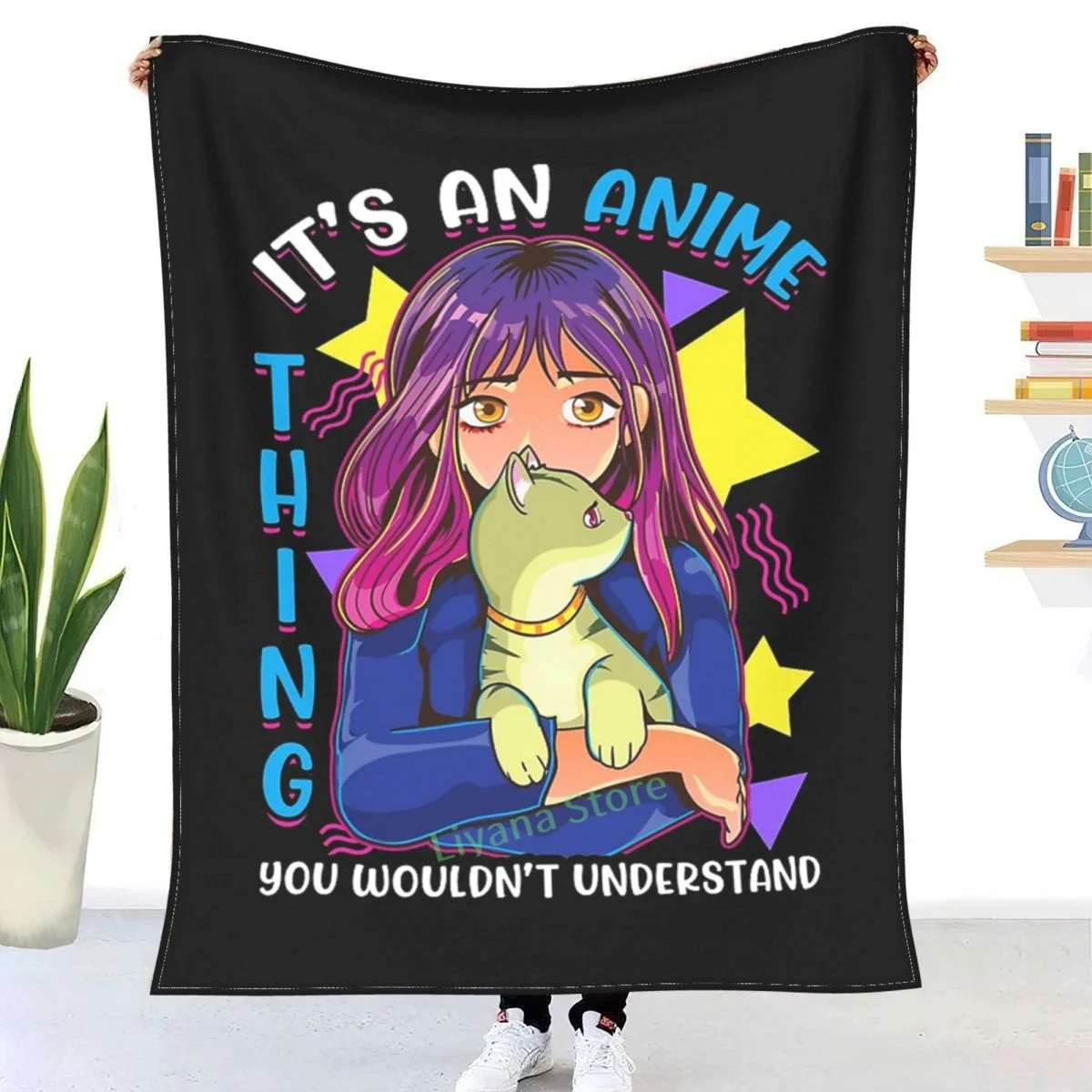 

It's An Anime Thing You Wouldn't Understand Japan Throw Blanket 3D printed sofa bedroom decorative blanket children adult gift