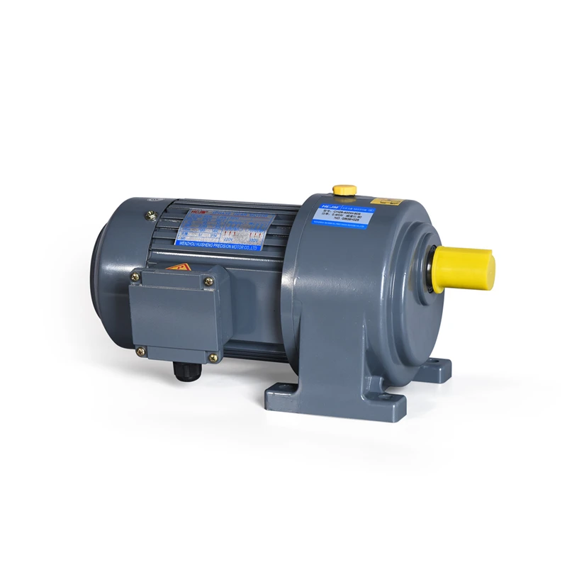 

380V horizontal three-phase frequency conversion gear reducer motor 200W400W750W vertical small motor reducer