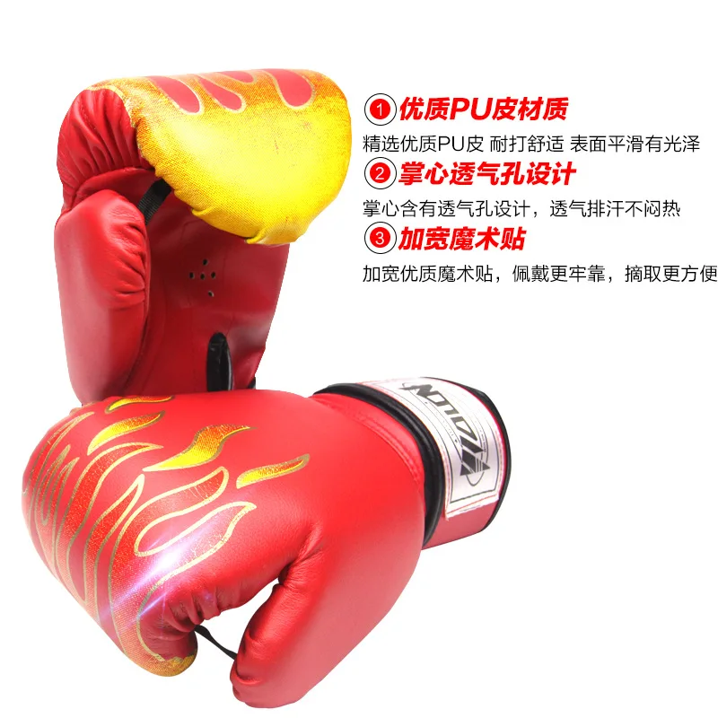 

Striped Adults Boxing Gloves Foam Wraps Fighting Training Women Boxing Gloves Gym Mitts Boxeo Boxing Accessories BY50QJ