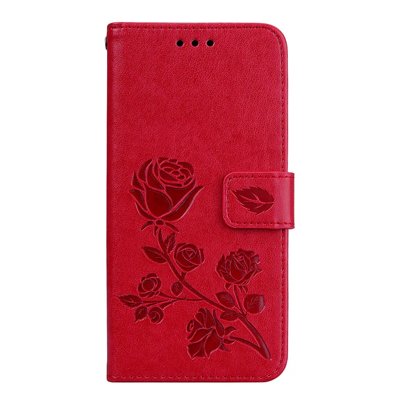 Red Книжный кожаный чехол для samsung S10 S8 S9 A6 A8 j4 j6 плюс j1 j3 j5 j7 A3 A5 Крышка для coque samsung j2 pro A750 A7 A9 S10e - Цвет: Red
