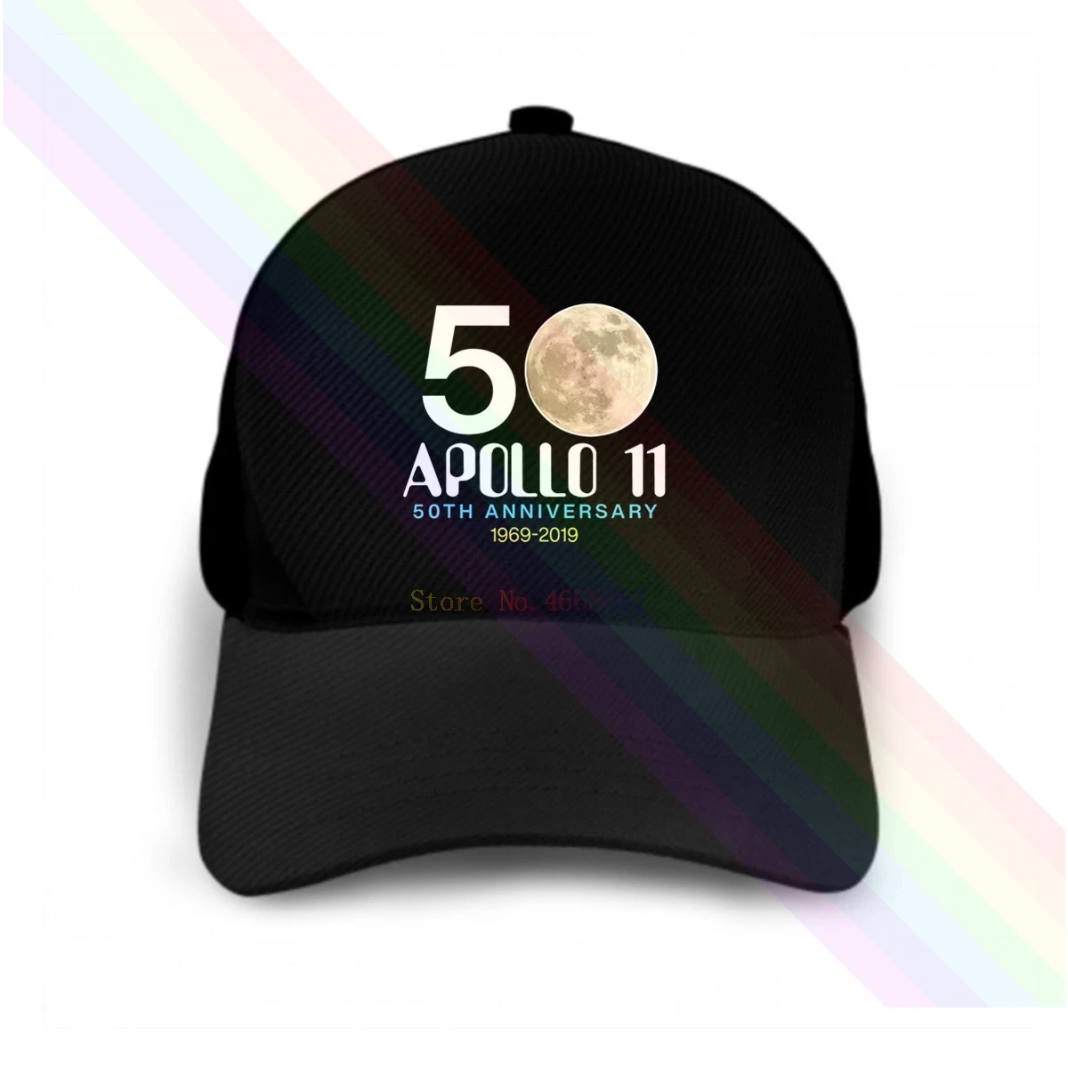 Бейсболка унисекс в стиле 50 летия Apollo 11 1969 2019 посадка Луны 2020|Мужские бейсболки| |